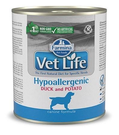 Hundefoder vådfoder Farmina Vet Life Hypoallergenic And & Kartofler 300 g