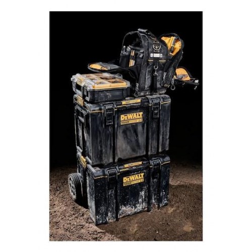 Værktøjsrygsæk DeWALT ToughSystem 2.0 (sort/gul, presenning)