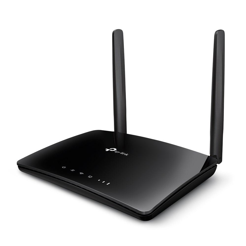 Wi‑Fi router TP‑Link Archer MR202 – dual‑band 4G, Fast Ethernet, sort