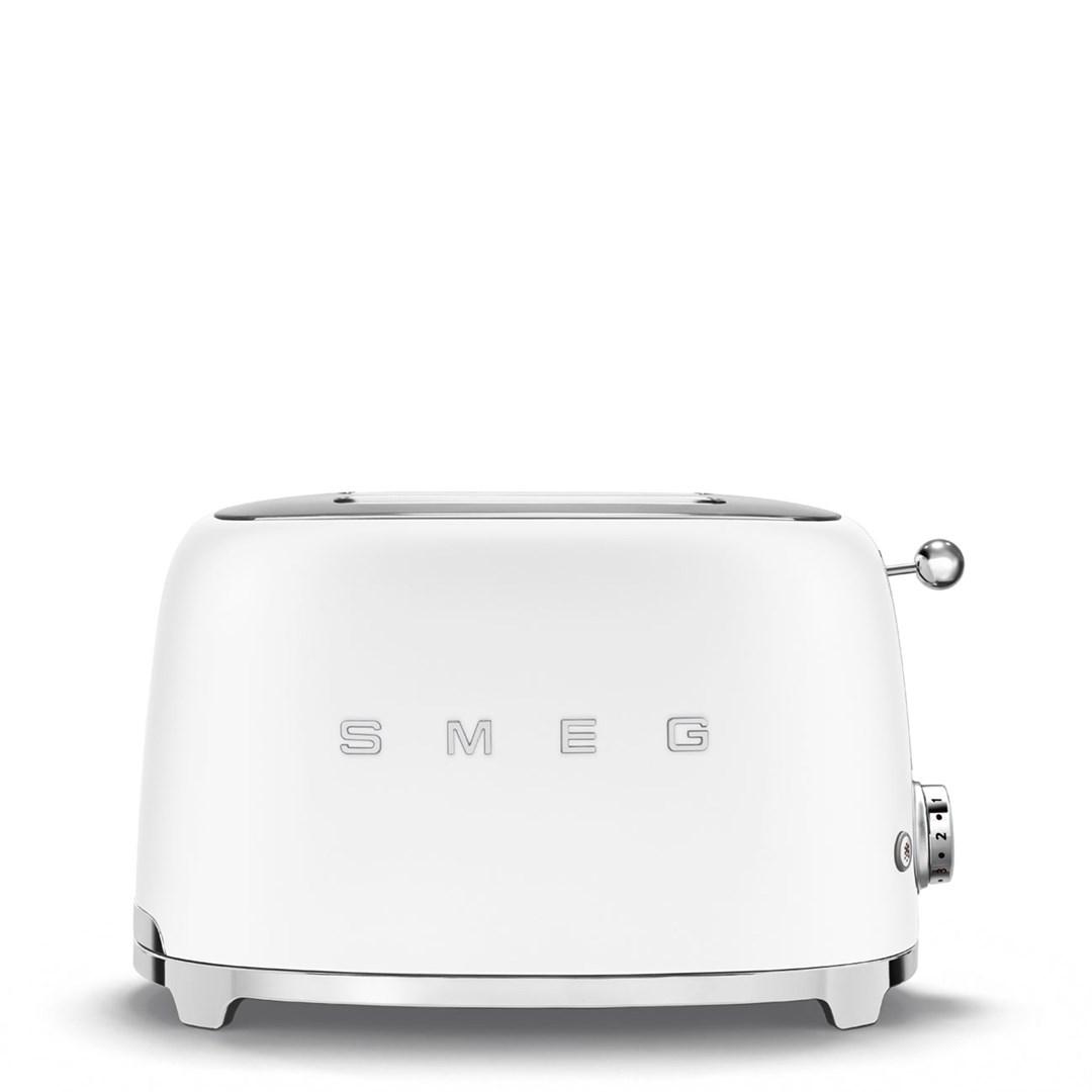 Brødrister Smeg 50’s Style TSF01 – hvid, 2 skiver