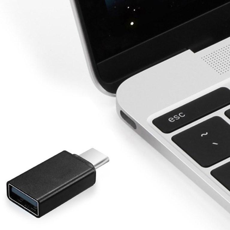 USB-C til USB-A adapter – Gembird, sort