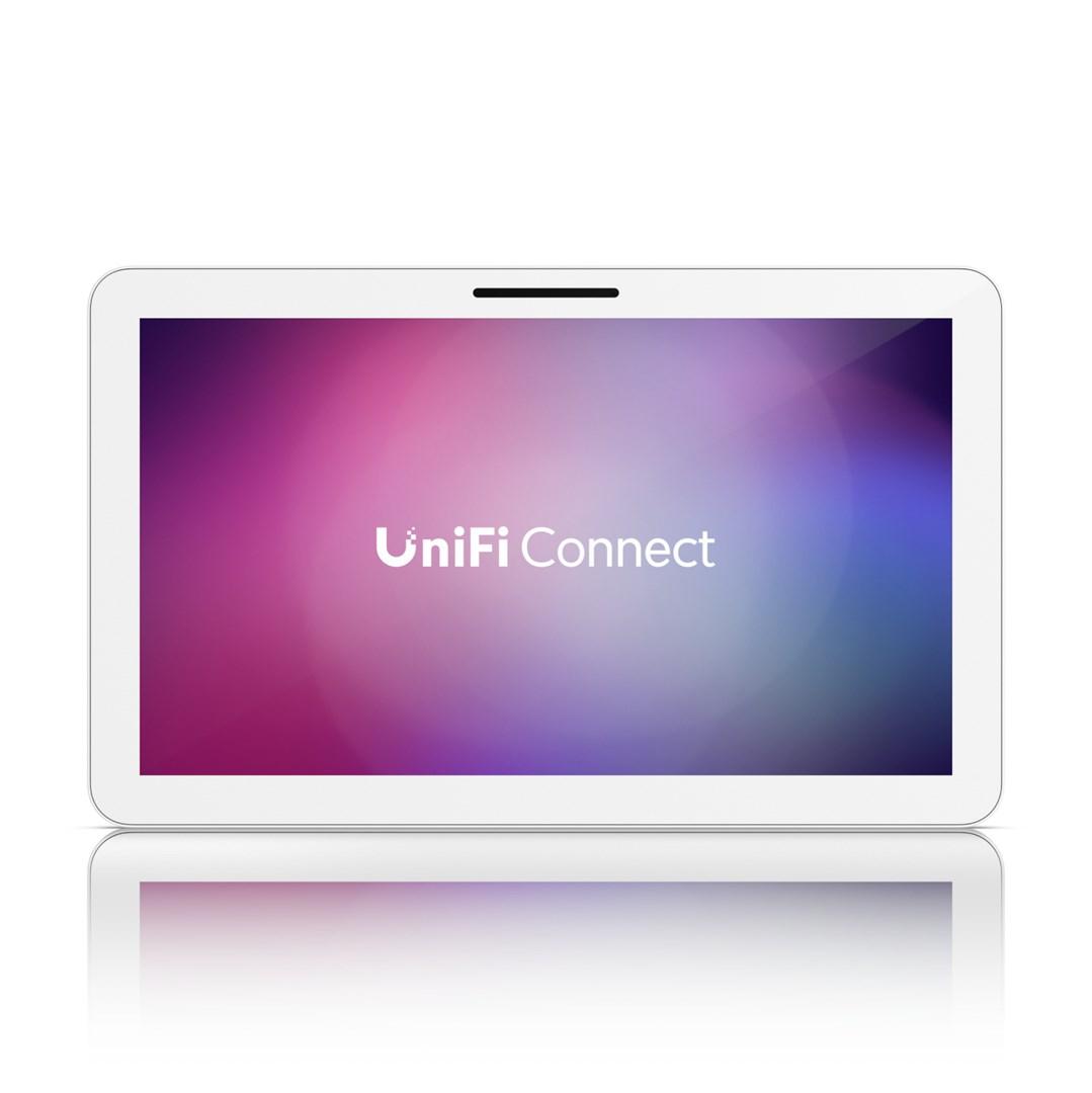 Skærm Ubiquiti Connect Display 21,5" Full HD hvid touch – indbygget processor