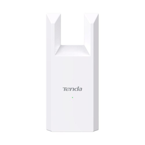 WiFi forstærker - Tenda T10 netværksrepeater, 2,4 GHz, hvid