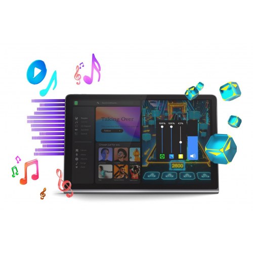 Tablet Lenovo Tab Plus 11,5" Wi‑Fi, 8 GB/128 GB, Android 14 – grå