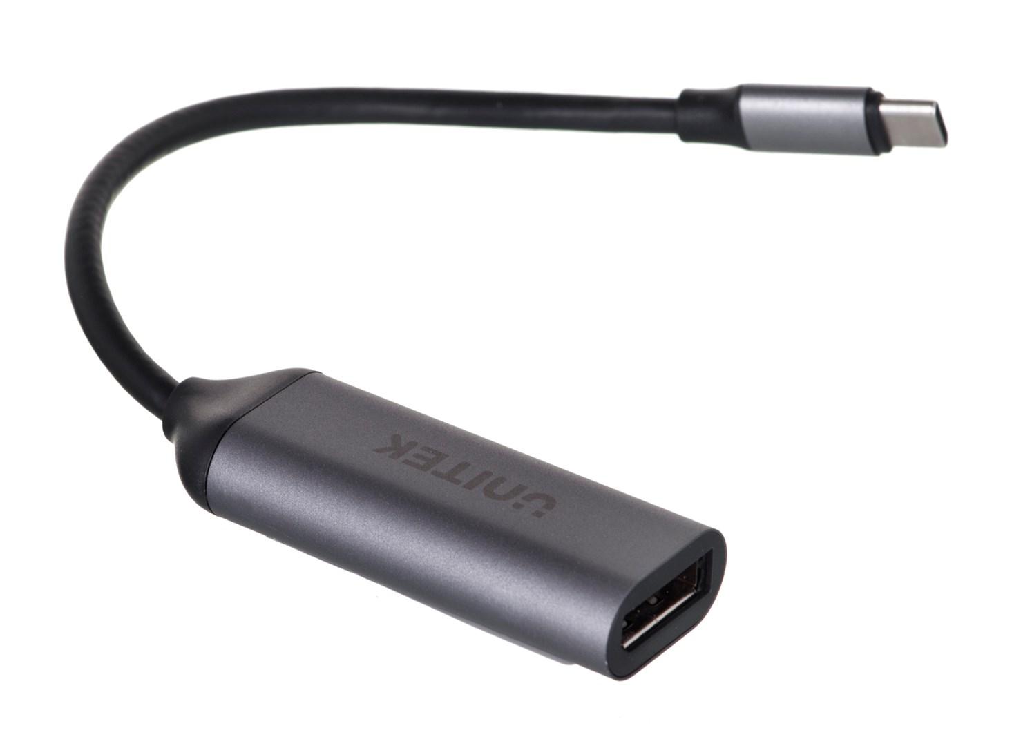 USB-C til DisplayPort adapter 8K 60 Hz – UNITEK V1415A billede