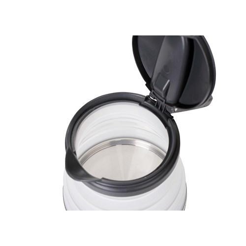 Elkedel rejse – Adler AD 1279, 0,6 l, 750 W, sort/hvid