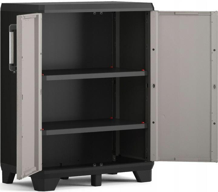 Skab til entré - Keter Low Cabinet Pro 68 × 39 × 90 cm