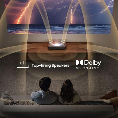 Projektor ultrakort kast – Hisense PL2 Laser, 2700 ANSI lumen, 4K UHD, 3D, sort