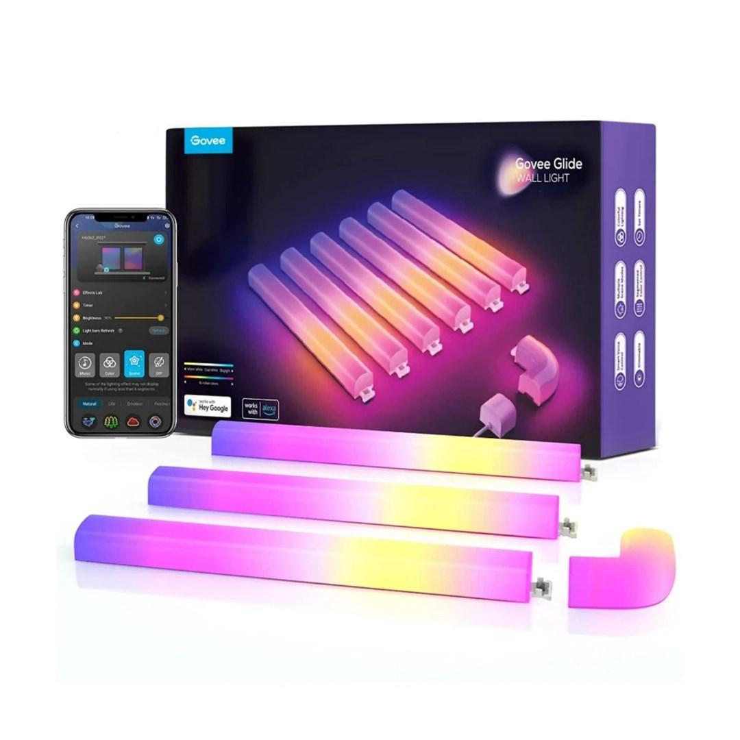 Smart væglampe Govee H6062 med Wi‑Fi/Bluetooth (6+1)