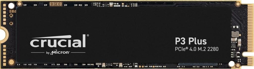 SSD M.2 NVMe Crucial P3 Plus 1 TB (PCIe 4.0) billede