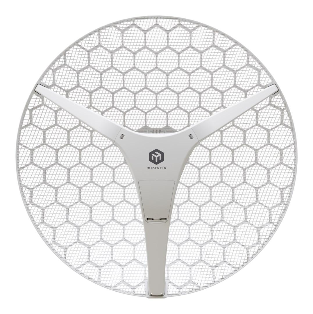 Trådløs router MikroTik LHG XL 5 ax - 1200 Mbit/s, hvid, PoE billede