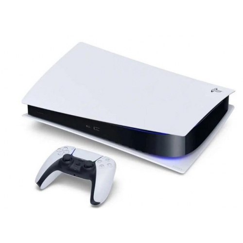 Spillekonsol Sony PlayStation 5 Digital – hvid/sort