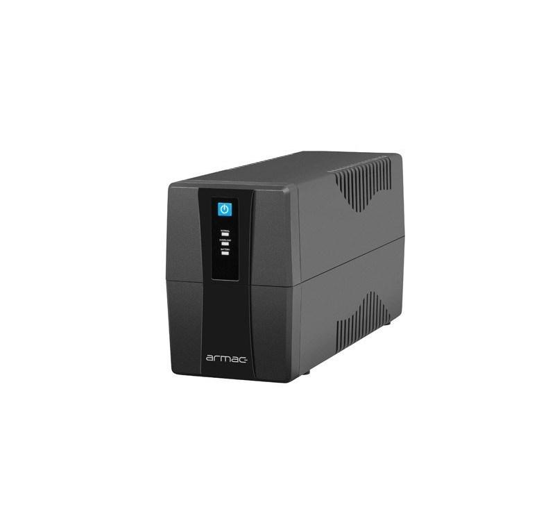 UPS backup strøm Armac Home Lite Line-Interactive 650 VA (2×230 V Type E)