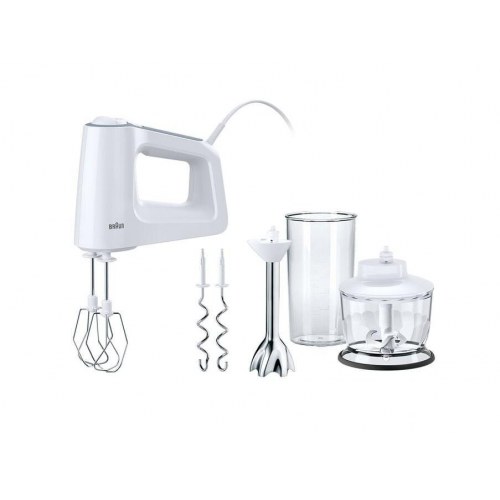 Håndmixer - Braun MultiMix 3 HM 3137 WH, 500 W, hvid