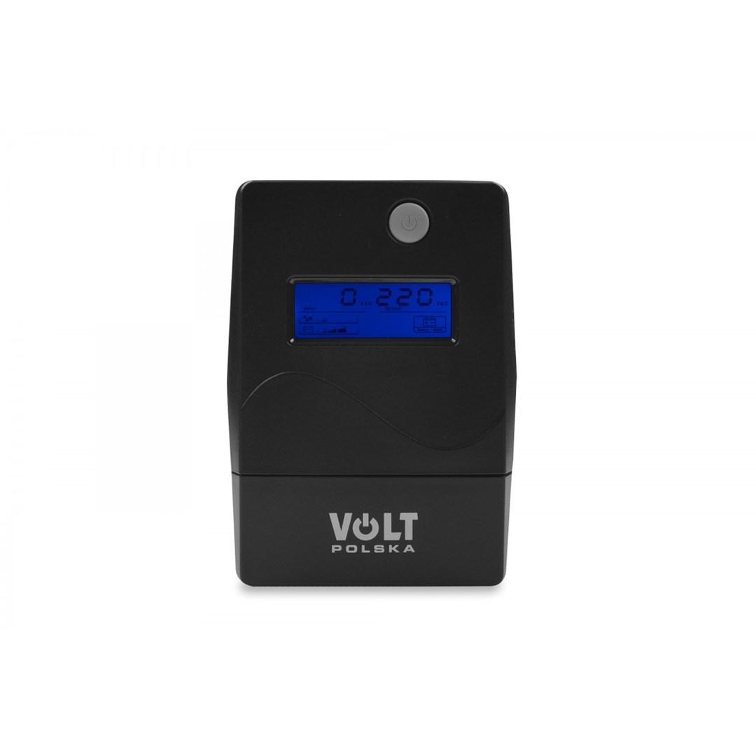 UPS nødstrømsforsyning VOLT Polska Micro 1000 VA / 600 W – 1×9 Ah
