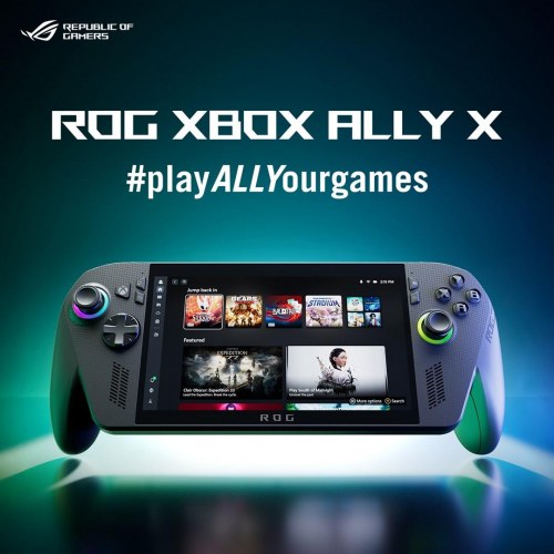 Spillekonsol håndholdt ASUS ROG Ally X 7" 1 TB – Touch, Wi‑Fi, sort