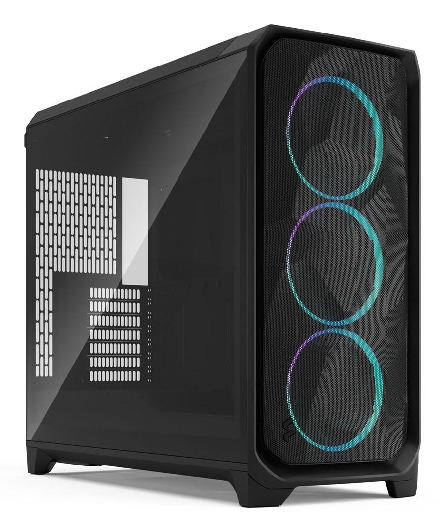PC kabinet Fractal Design Meshify 3 XL Black RGB TG Light Tint billede