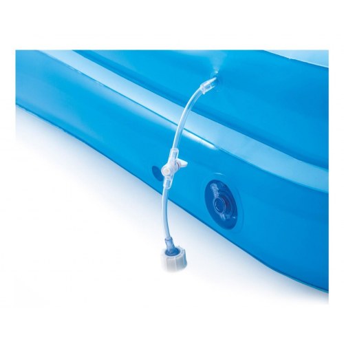 Badebassin med legeplads Intex – oppustelig jungle, 244 × 198 × 71 cm