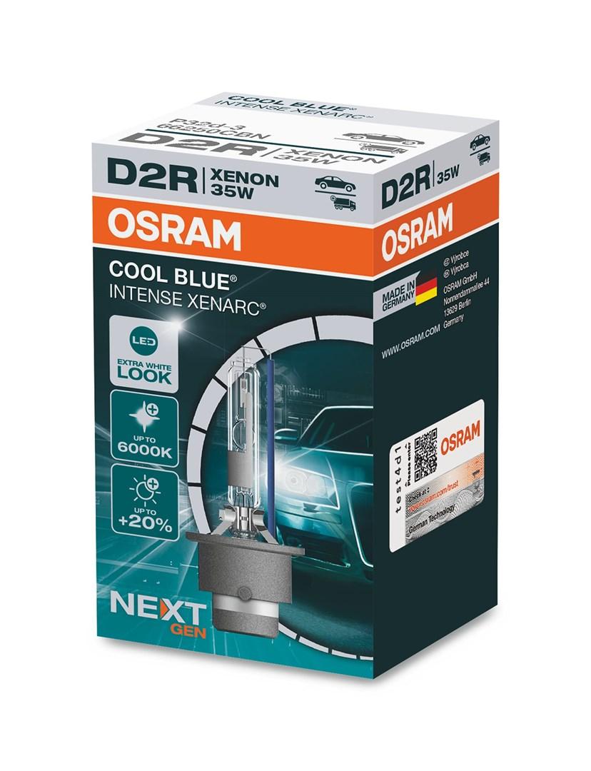 Xenon pære OSRAM D2R 85V 35W Cool Blue Intense NextGen 6200K billede