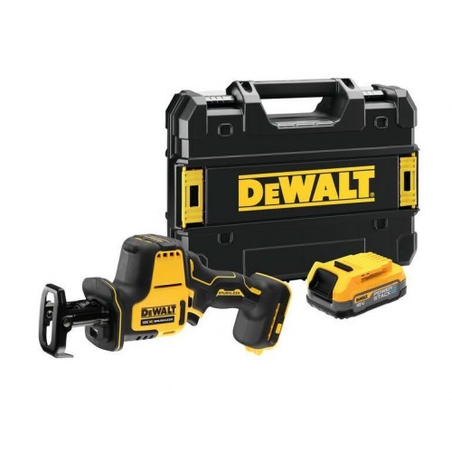 Bajonetsav DeWALT 18V med batteri 1,7 Ah og TSTAK-kuffert