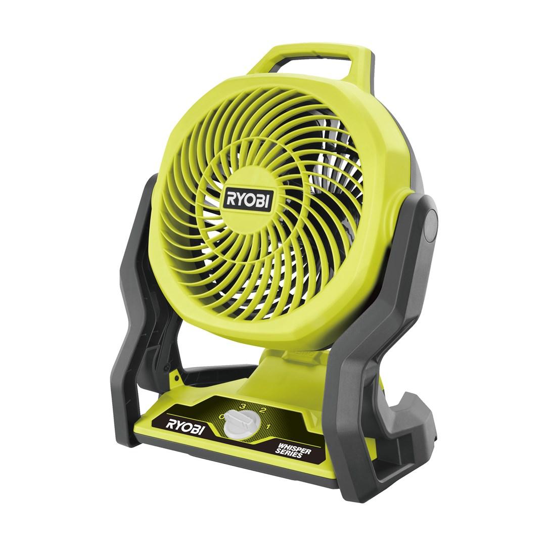 Ventilator 18V RYOBI ONE+ 7,5" - solomaskine uden batteri og lader billede