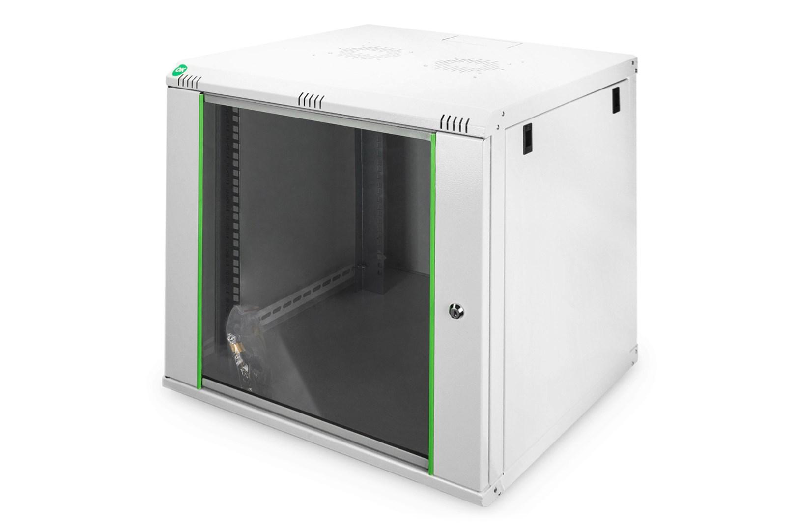 Væghængt 19" rackskab DIGITUS Dynamic Basic - 600 × 600 mm, 12U billede