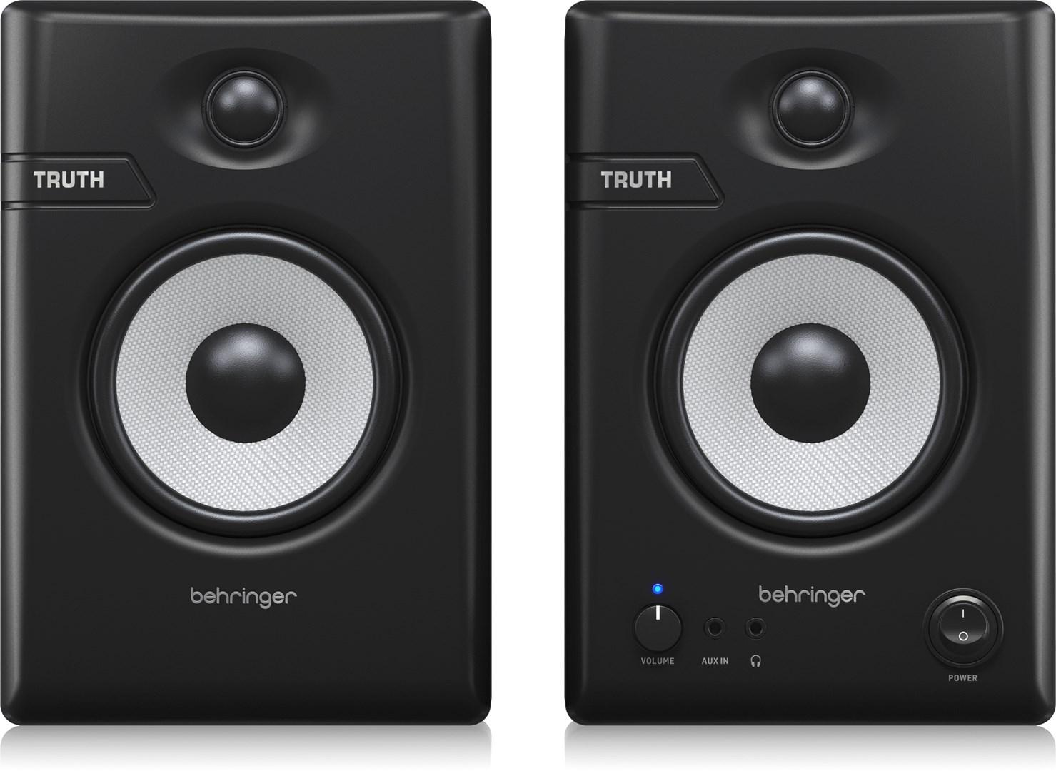 Studiehøjtalere Behringer Truth 4.5 BT – 2-vejs, sort, 32 W, kablet & trådløs