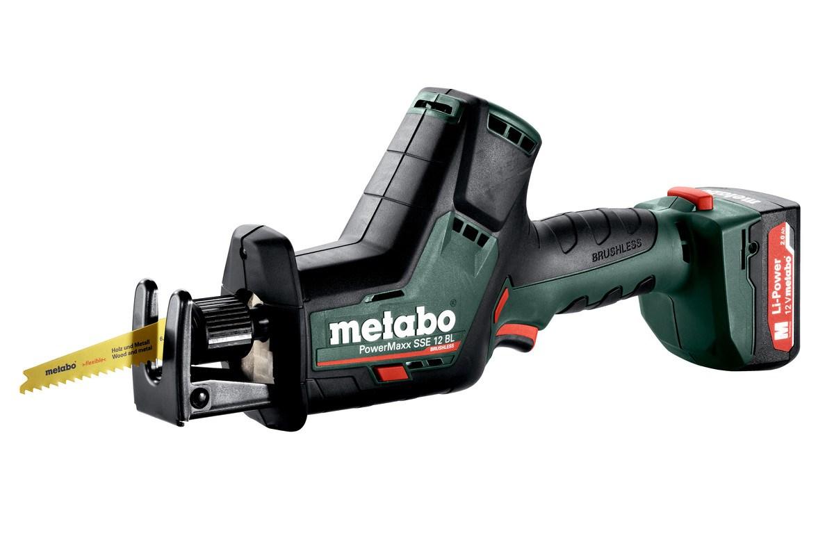 Bajonetsav Metabo PowerMaxx SSE 12 BL - 12 V, 3.000 spm, 1,7 kg billede