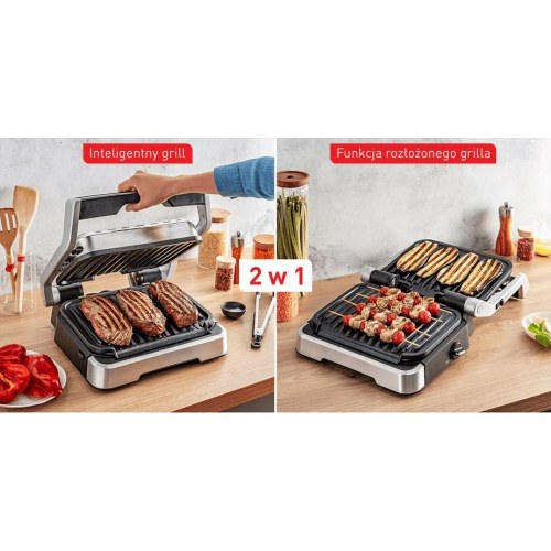 Elgrill Tefal OptiGrill 2-i-1 GC772D30, 2.100 W