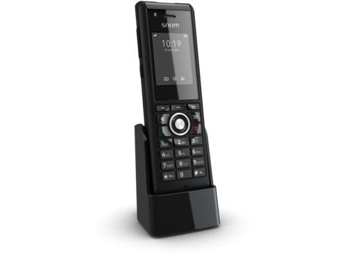 Trådløs fastnettelefon Snom M85 - sort med nummerpræsentation billede