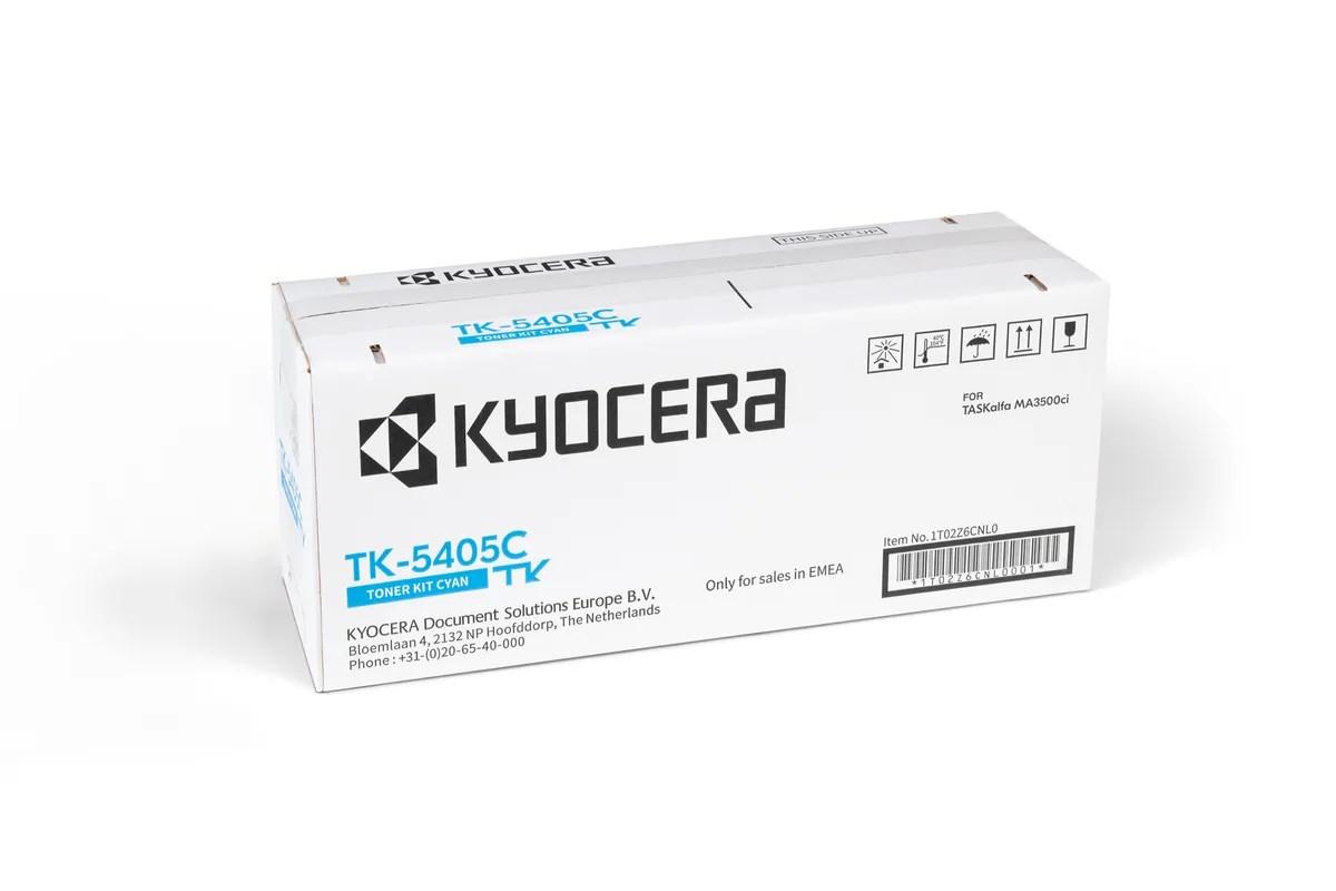 Tonerpatron Kyocera TK-5405C - Cyan, original billede