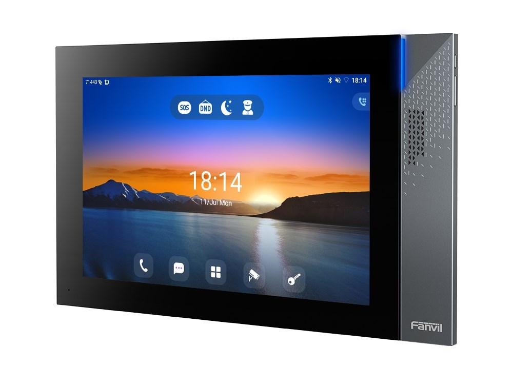 Fanvil i57A video samtalesystem 25,6 cm (10.1") Rustfrit stål, Sort