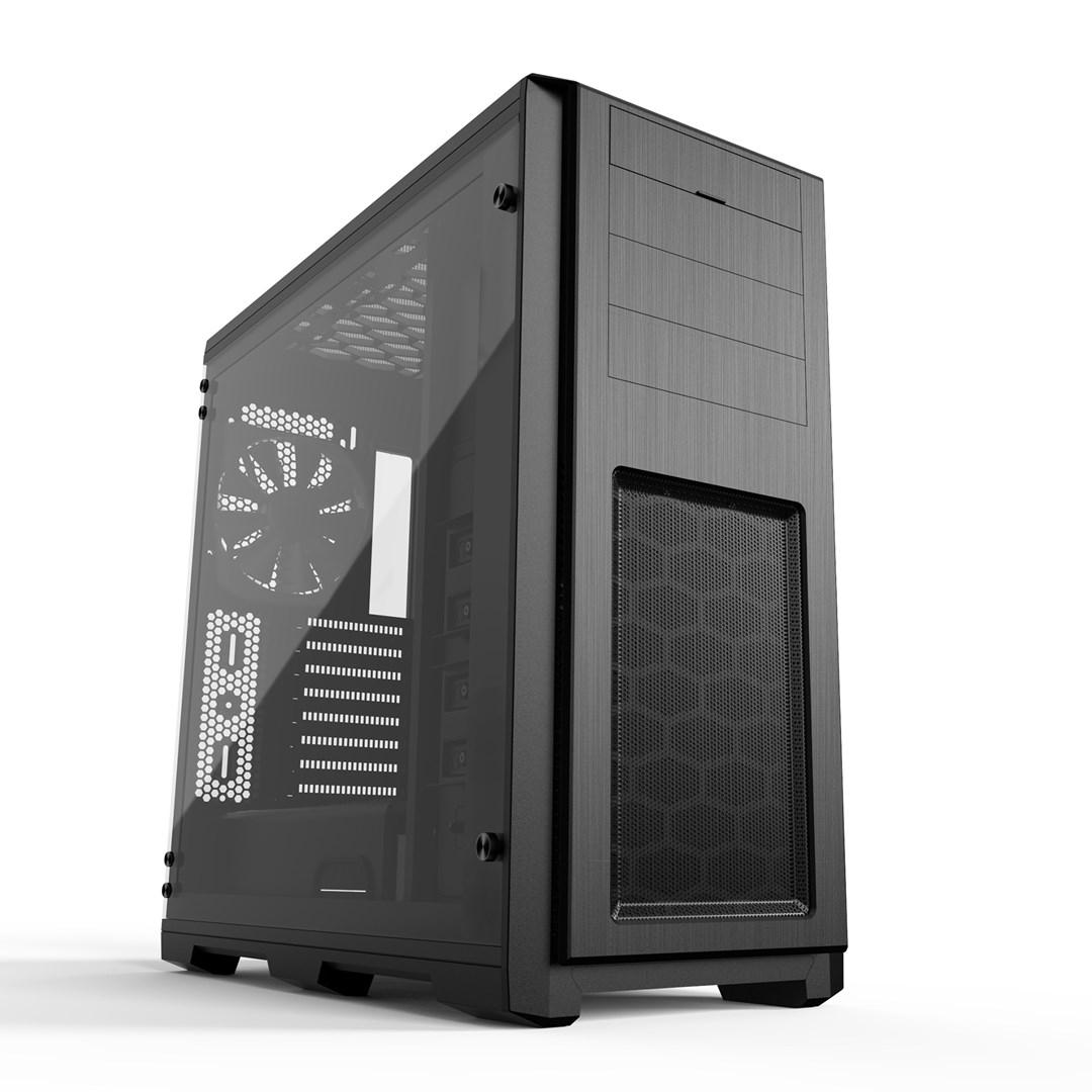 PC kabinet Phanteks Enthoo Pro Mid Tower med hærdet glas - sort