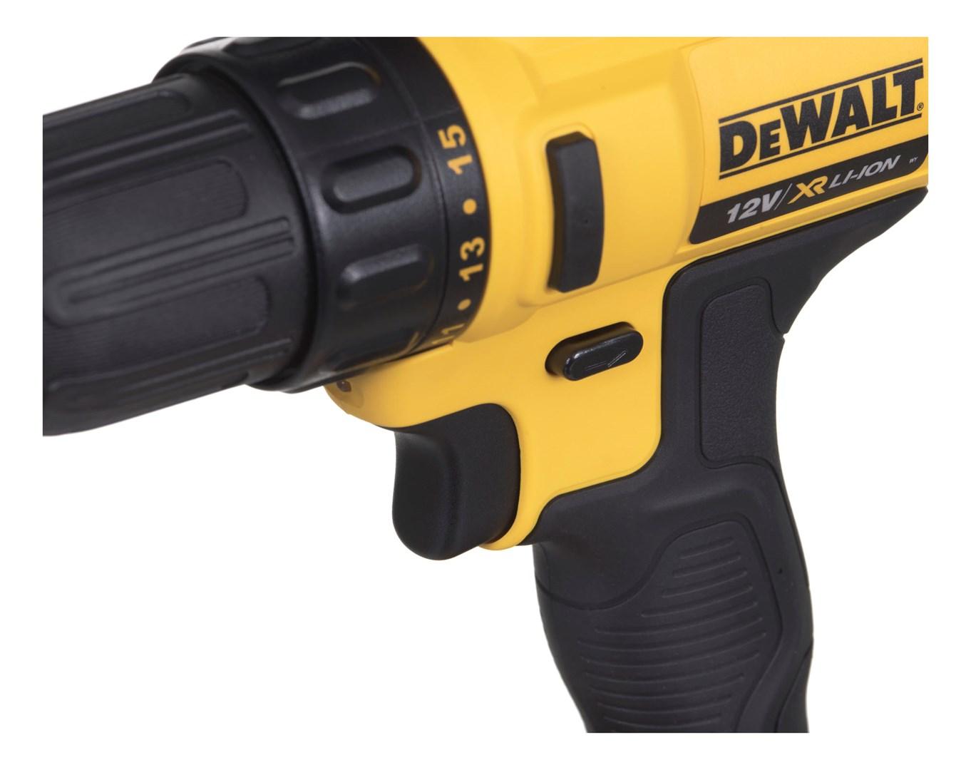 Skruemaskine/boreskruemaskine 10,8 V Li‑Ion DeWALT DCD710D2 (2,0 Ah) billede