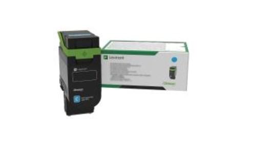 Tonerpatron Lexmark - Cyan, kompatibel, 8.800 sider (75M2HC0) billede