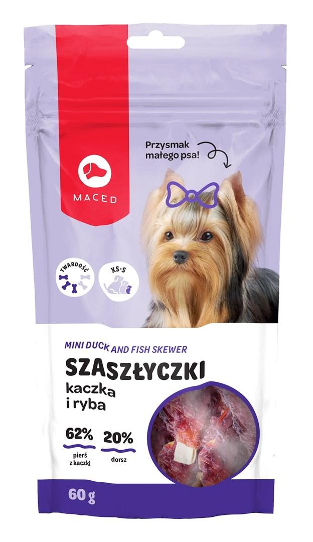 Hundegodbid MACED mini and og fiskespyd – 60 g