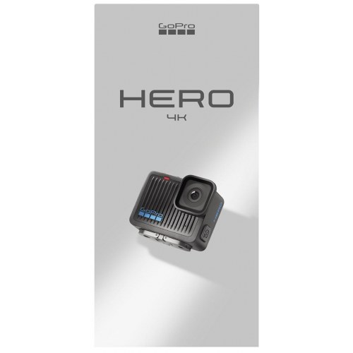 Actionkamera GoPro HERO – 4K, vandtæt, Wi‑Fi