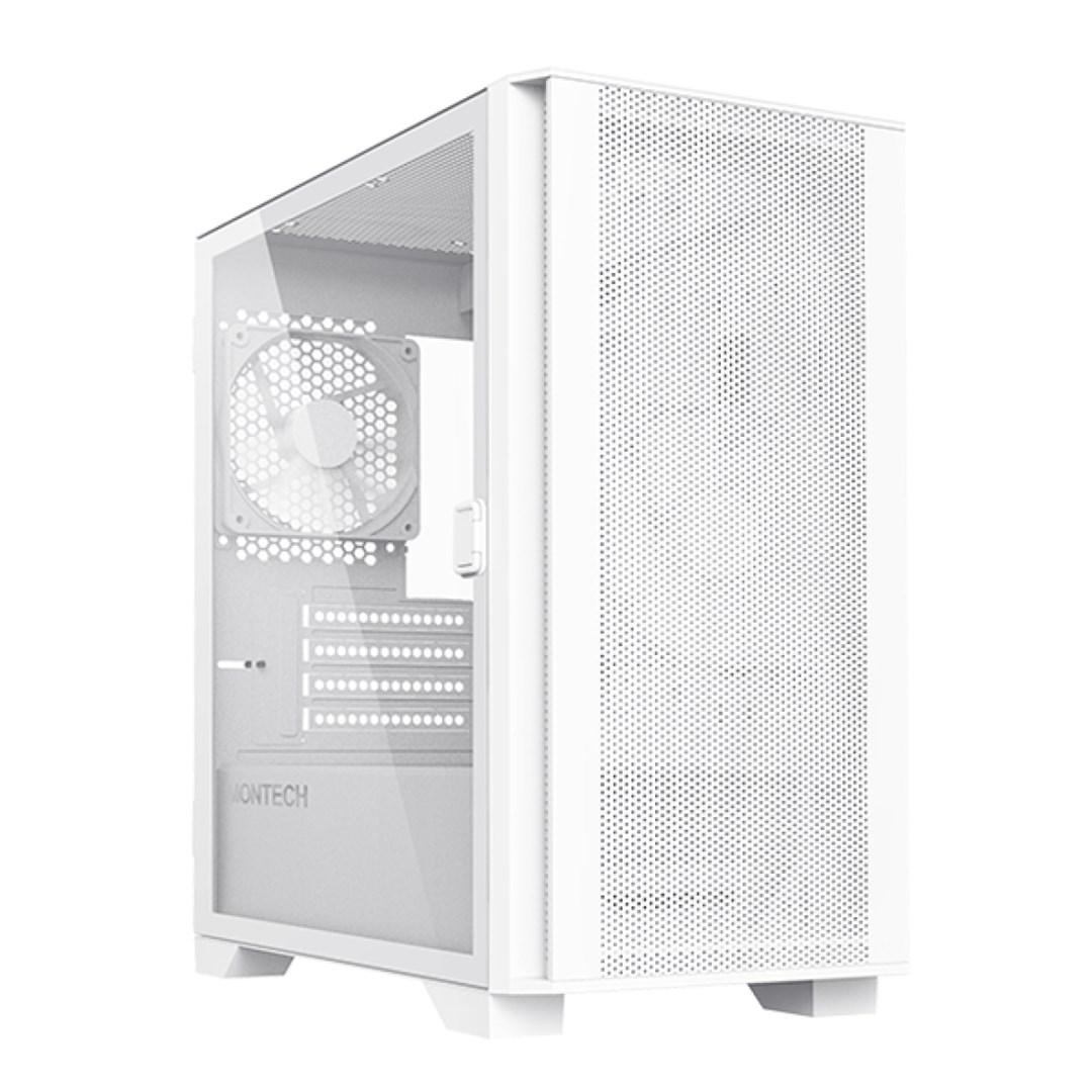 PC kabinet Montech AIR 100 LITE - hvid (micro ATX)