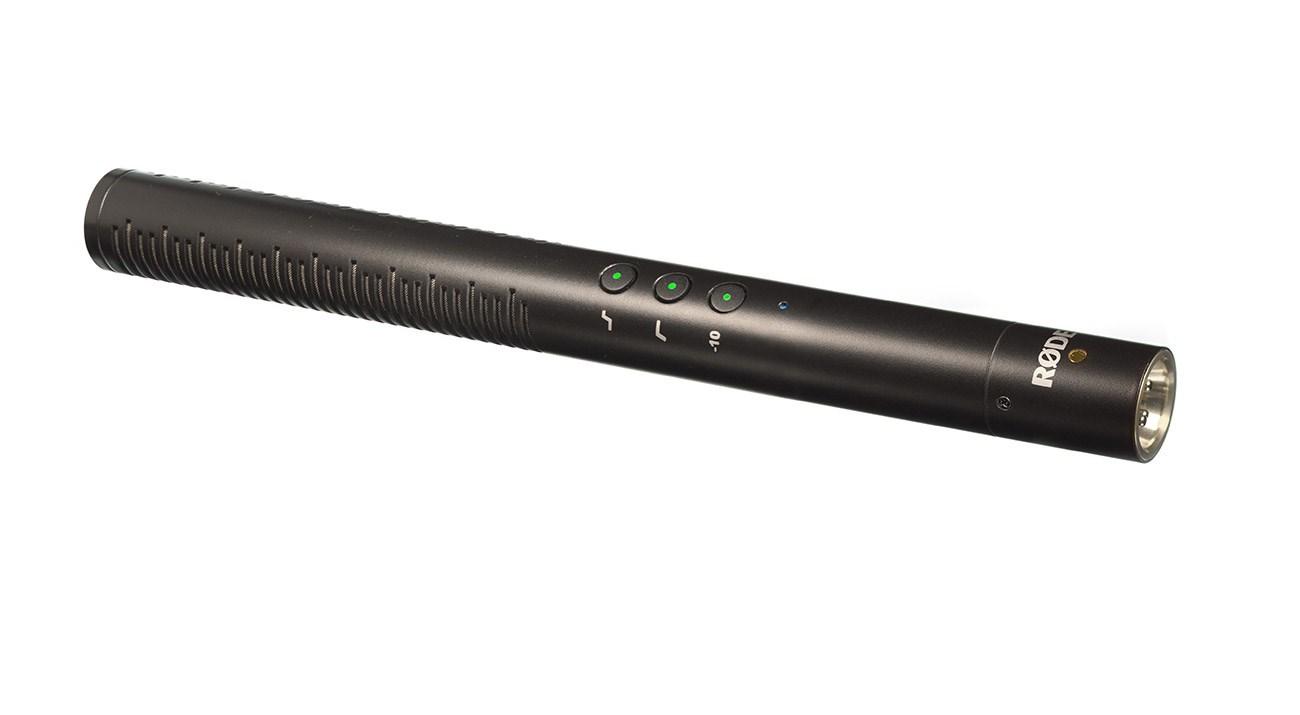 Shotgun-mikrofon RØDE NTG-4 – sort, digital kameramikrofon