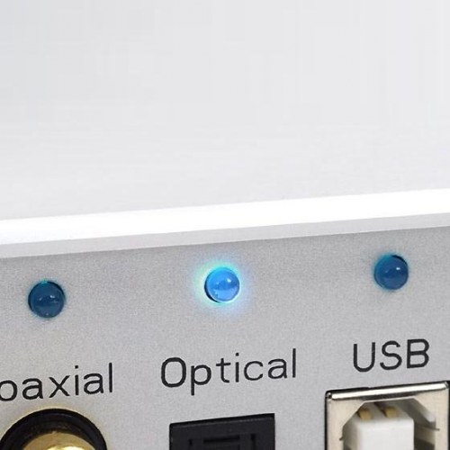 DAC USB mediekonverter SilverStone EB01-E – sølv