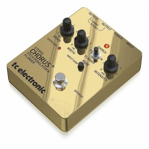 Chorus-pedal TC Electronic SCF Gold SE – stereo chorus, pitch-modulator og flanger