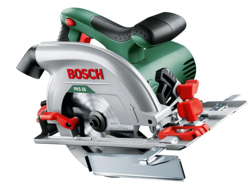 Rundsav Bosch PKS 55 - 1.200 W, 160 mm billede