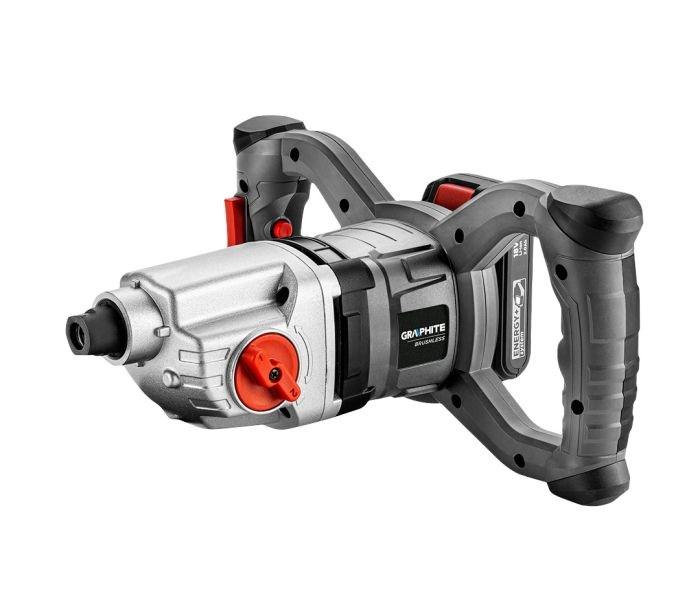 Graphite 58G084, 650 rpm, Sort, Rød, Sølv, Børstefri, Batteri, Lithium-Ion (Li-Ion), 18 V