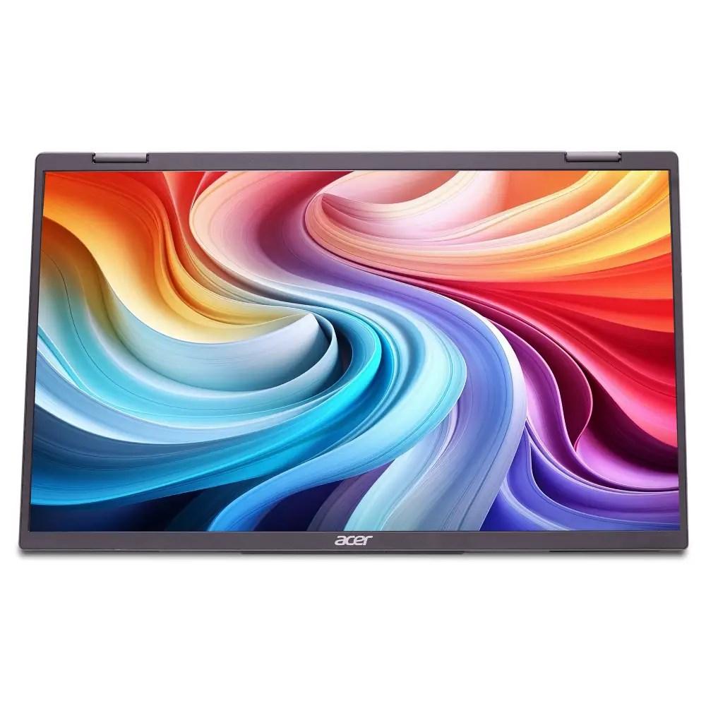Skærm 15,6" Acer PD163Qbmiuux - Full HD IPS, 60 Hz, grå billede