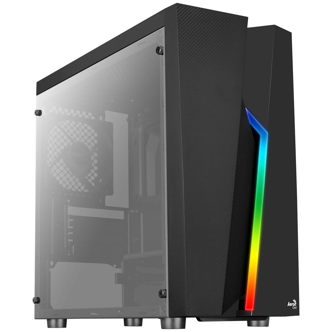 PC kabinet Aerocool Bolt Mini mini-tower – sort