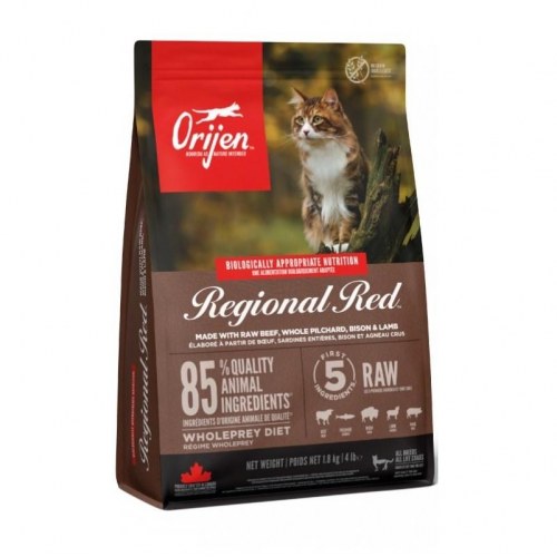 Tørfoder til kat – Orijen Regional Red, 1,8 kg