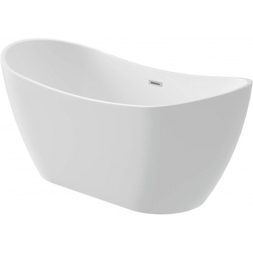 Badekar fritstående oval akryl 160 cm – deante