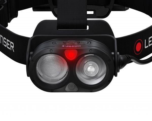 Pandelygte Ledlenser H19R Core – sort, 3.500 lm, IP68