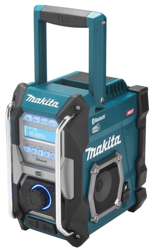 Radio Med Dab+ Til Byggeplads Makita Mr004g Sort/grøn