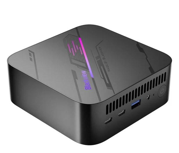 Mini pc Blackview MP100 – Ryzen 7 5825U, 32 GB RAM, 1 TB SSD, Windows 11 Pro, sort